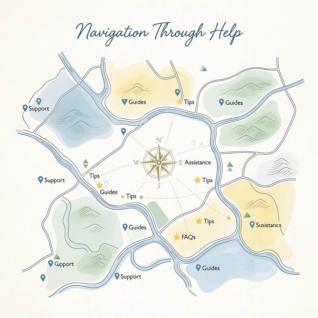 ヘルプセンター ナビゲーション